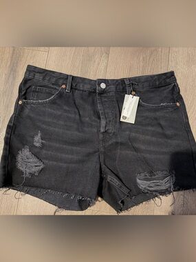 Topshop moto Ashley ultimate vintage mid-rise shorts NEW